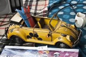 Vintage toy on a market stall